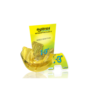 i-3nMy (i-3N) Myobrace без каркаса Этап 1 при аномалиях III кл. MEDIUM / Желтый (MRC)