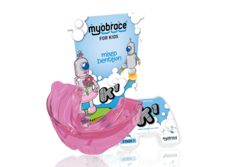 MK2Mр (i-2) Myobrace Этап 2 Развитие зубных дуг. MEDIUM / Розовый (MRC)